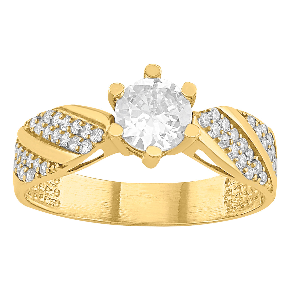 Anillo Solitario 10k