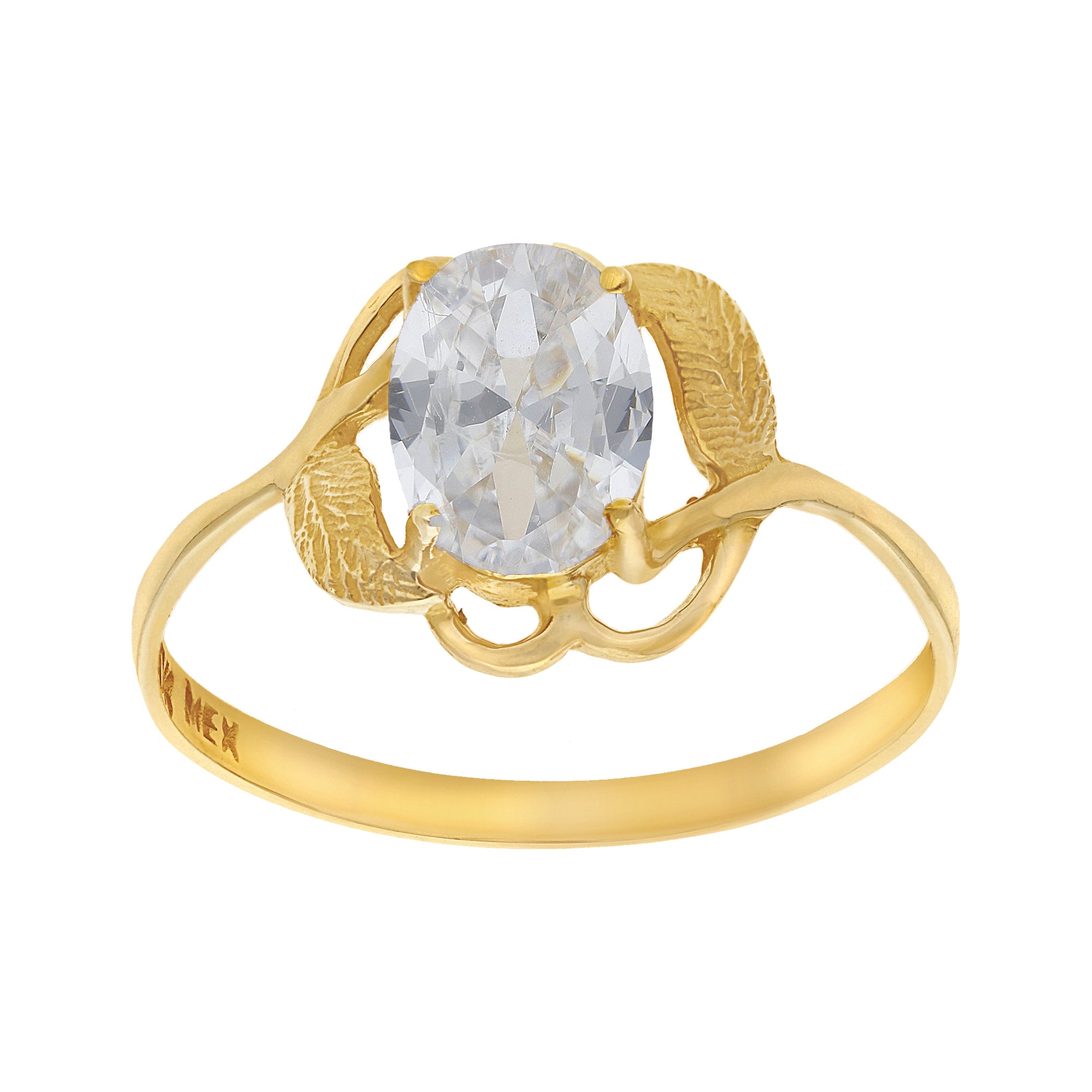 Anillo Solitario 10k