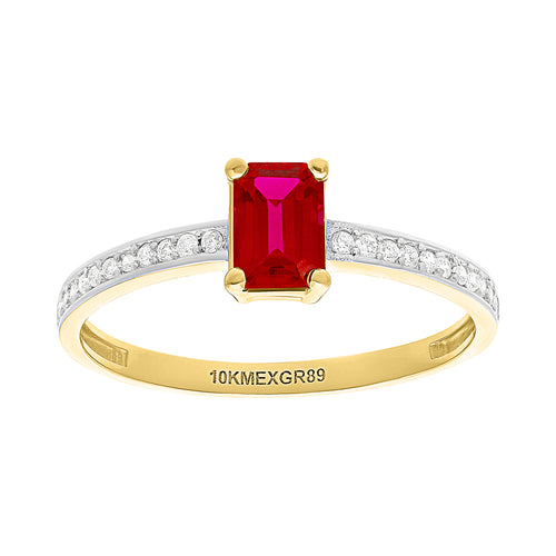 Anillo Dama 10k