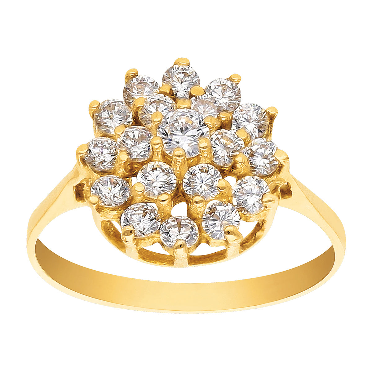 Anillo Roseta 10k