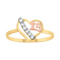Anillo XV Años 10k