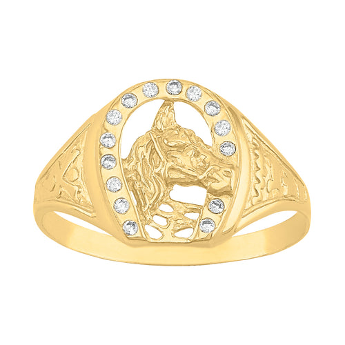 Anillo Caballero 10k