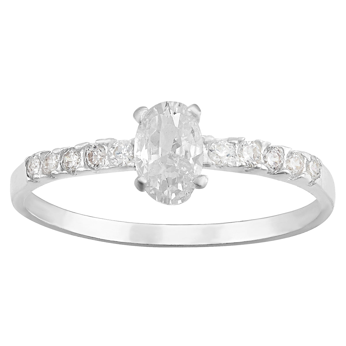 Anillo Solitario Ley .925