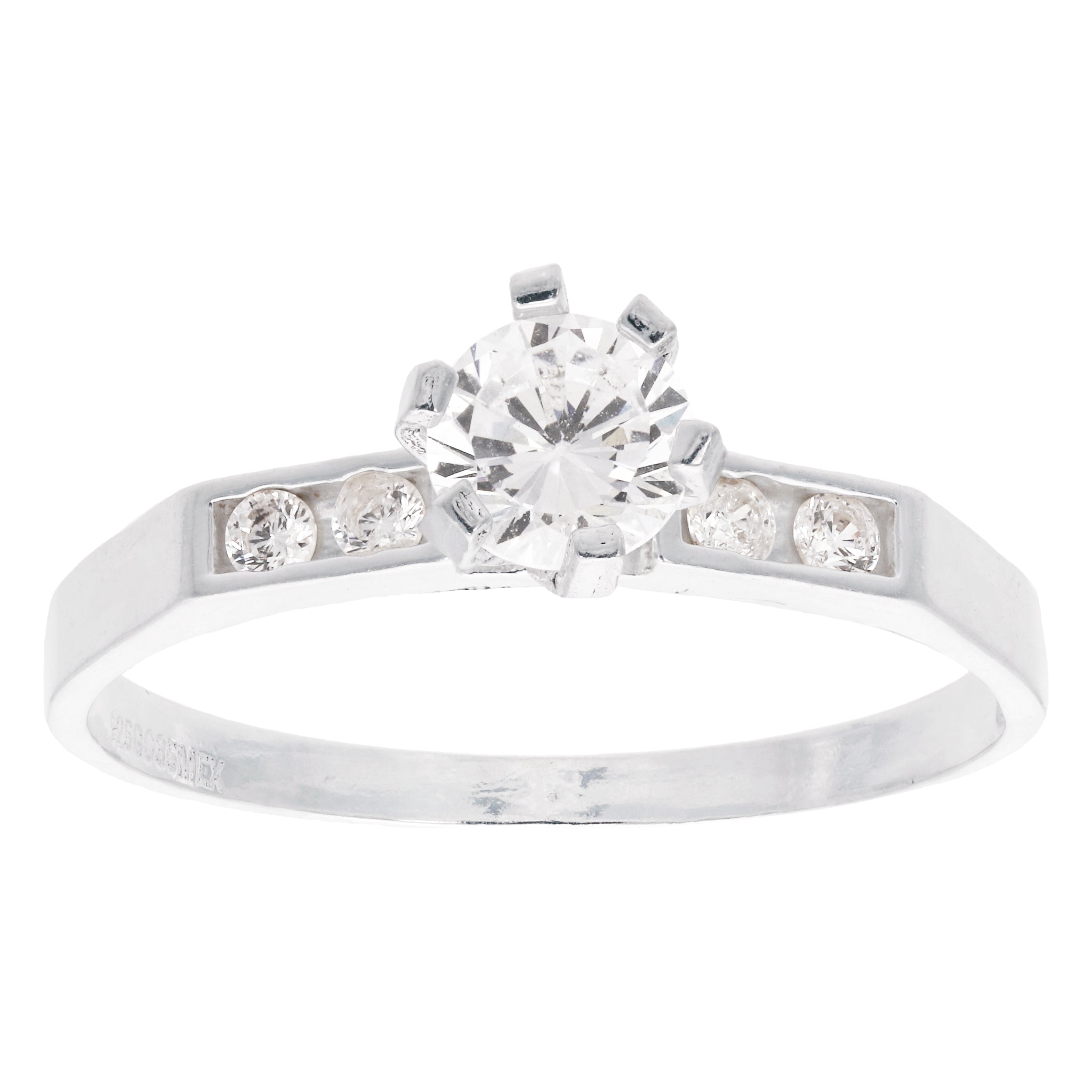 Anillo Solitario Ley .925
