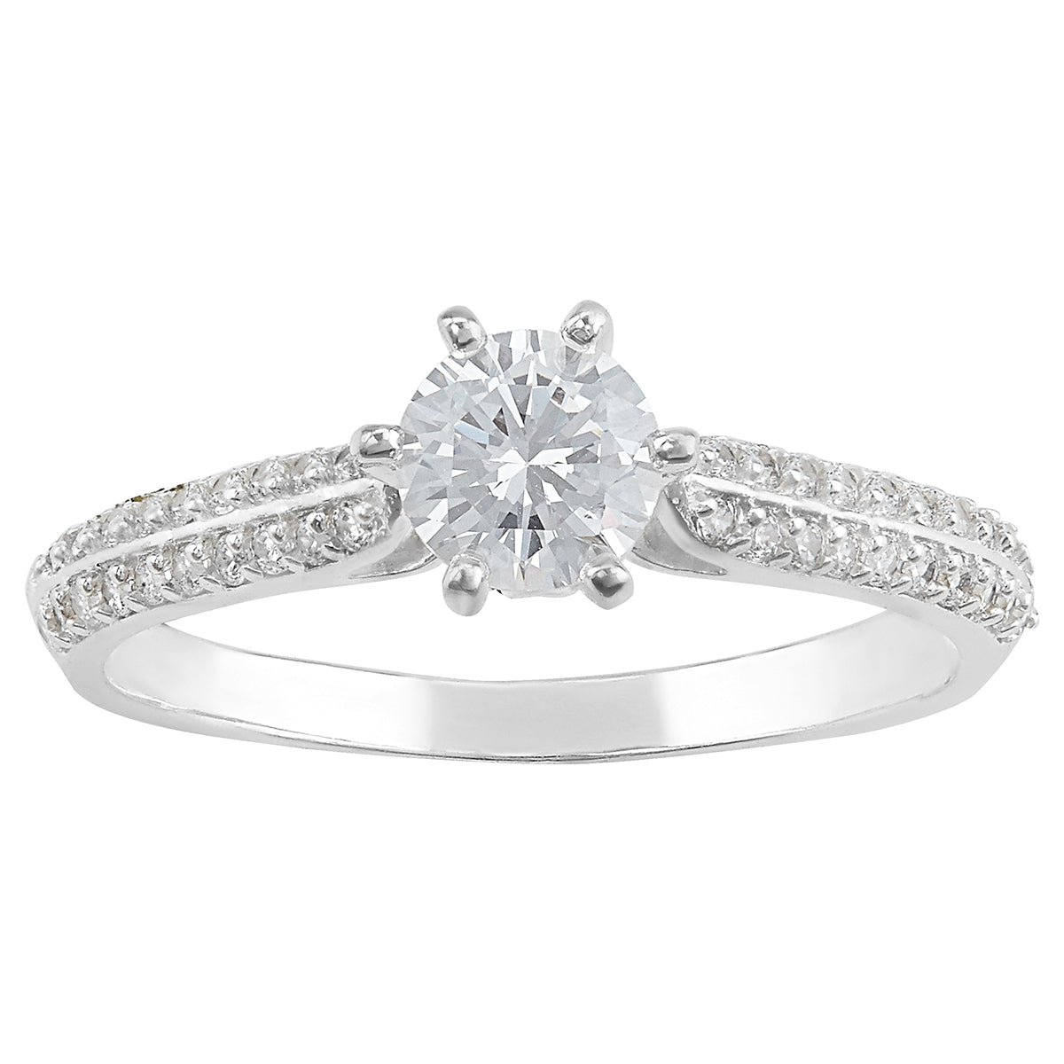 Anillo Solitario Ley .925