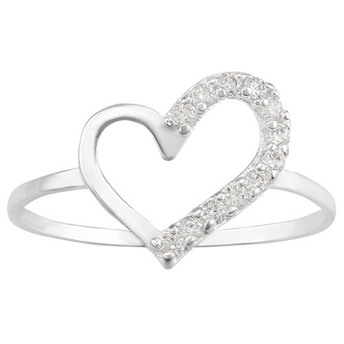 Anillo Corazón Ley .925