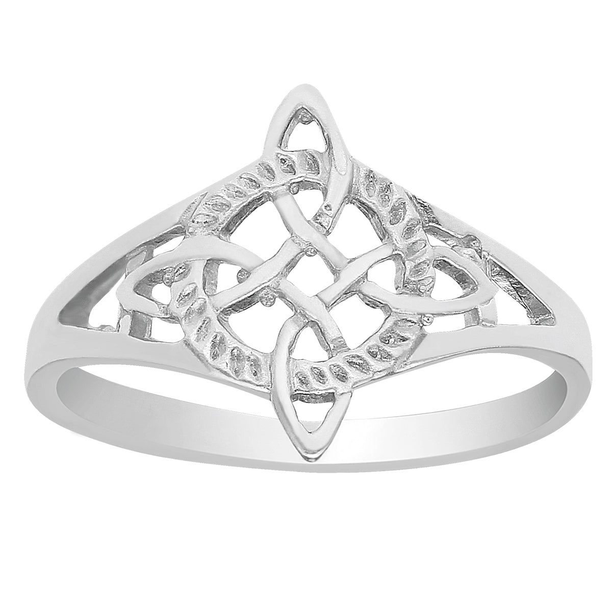 Anillo Nudo de Bruja Ley .925