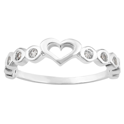Anillo Corazón Ley .925