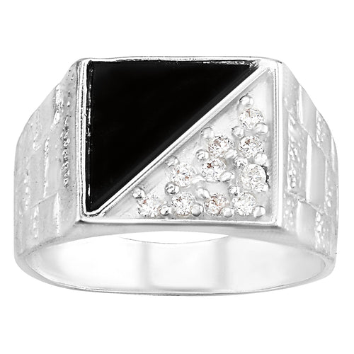 Anillo Caballero Ley .925