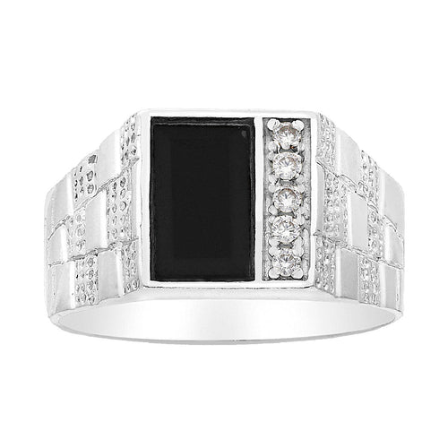 Anillo Caballero Ley .925