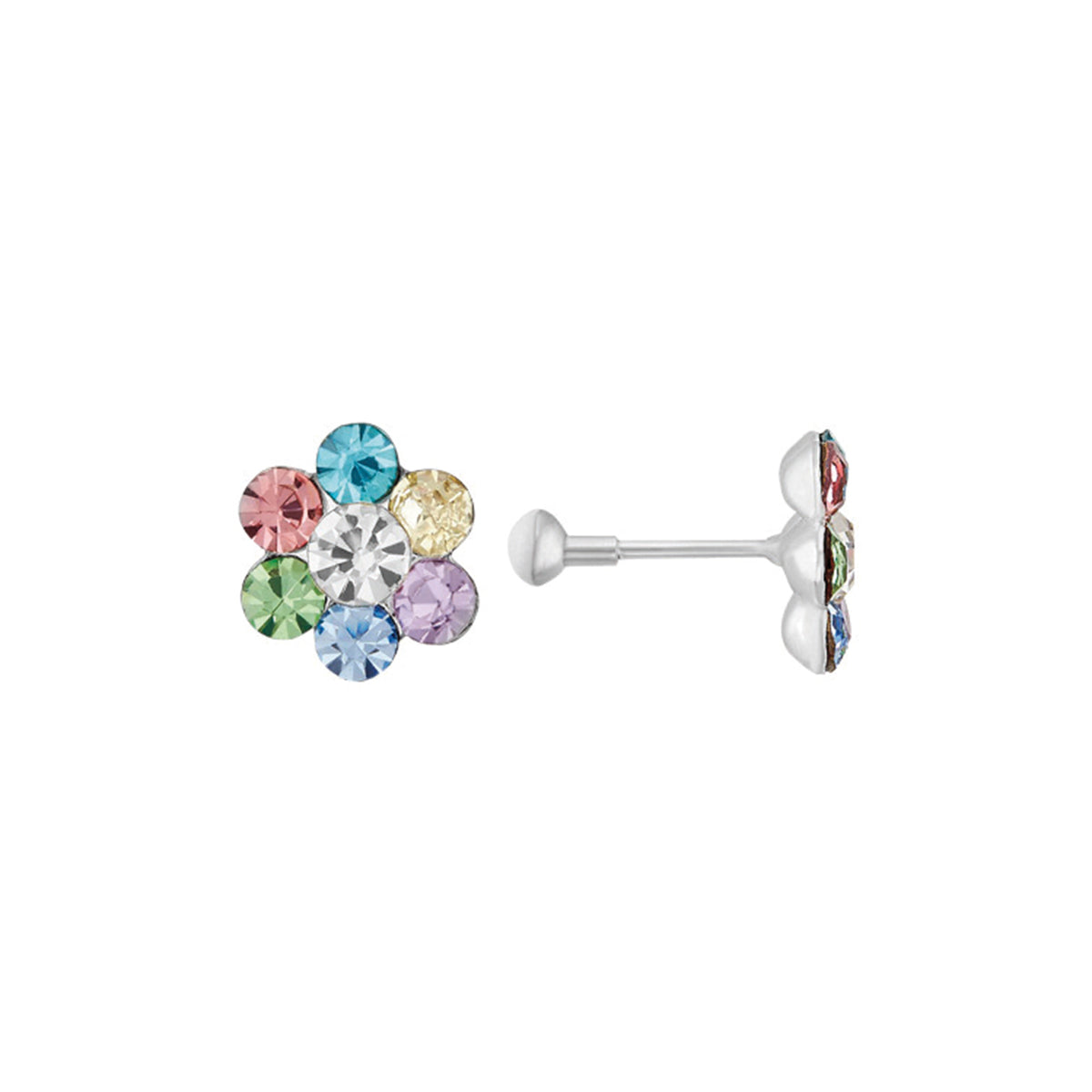 Broquel Flor Ley .925