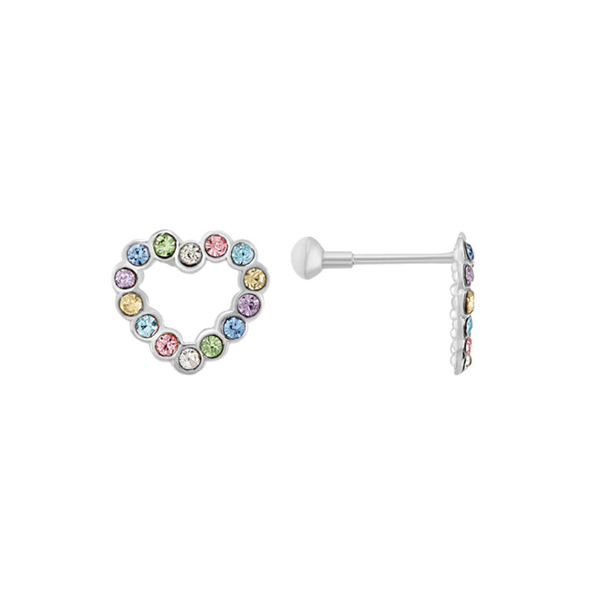 Broquel Corazón Ley .925