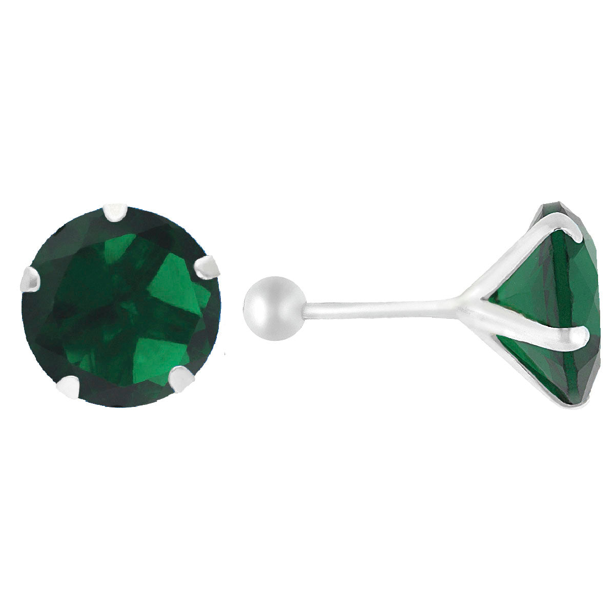 Broquel Piedras Ley .925