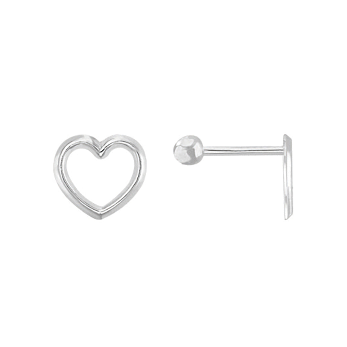 Broquel Corazón Ley .925