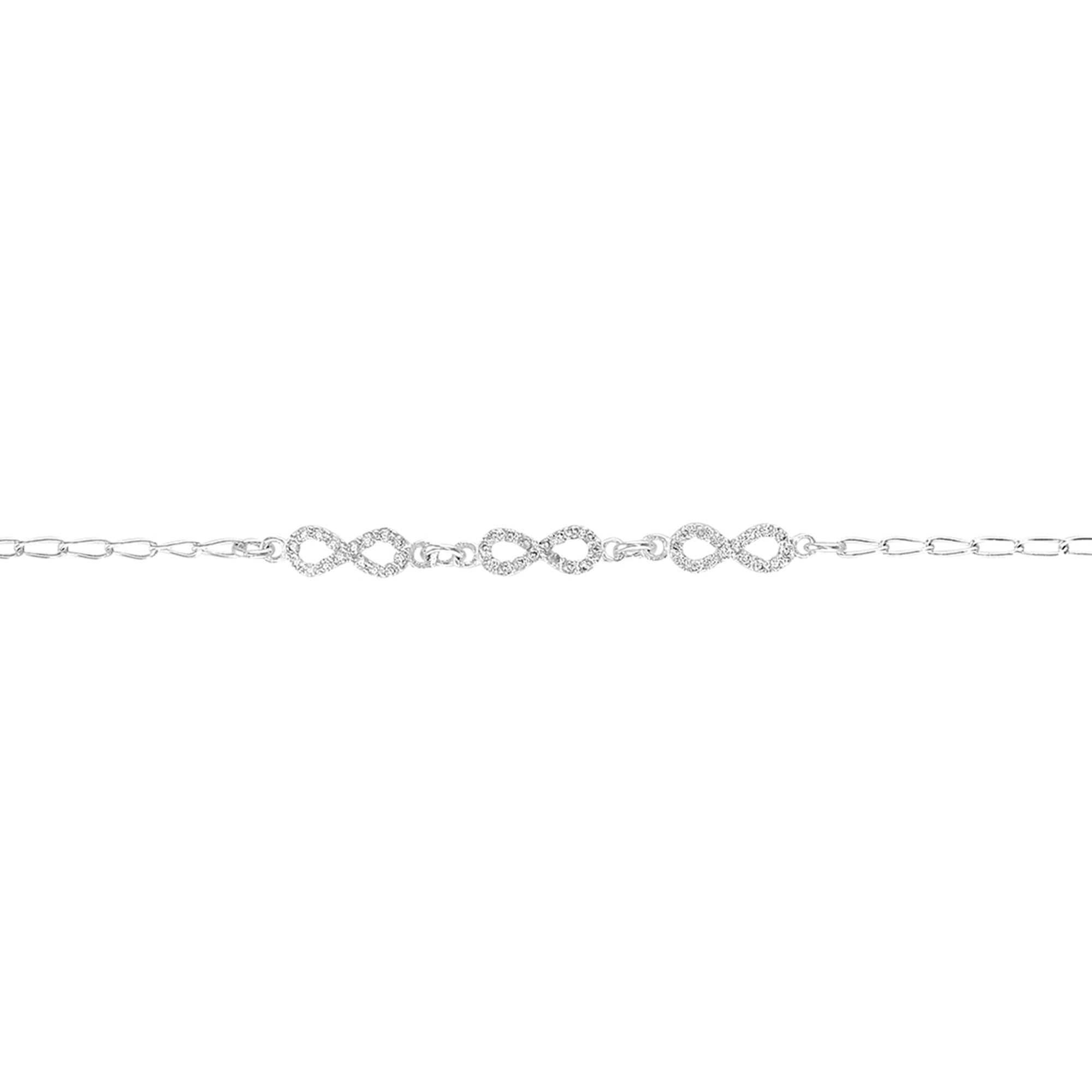 Pulsera Infinito Ley .925