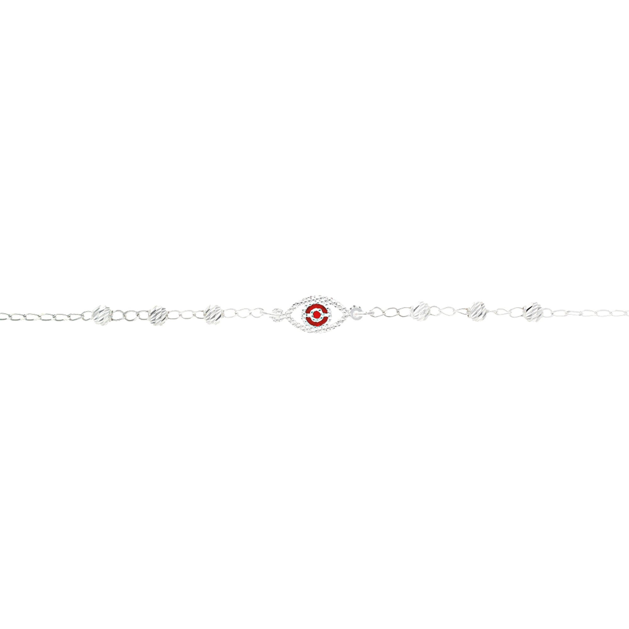 Pulsera Ojos Ley .925