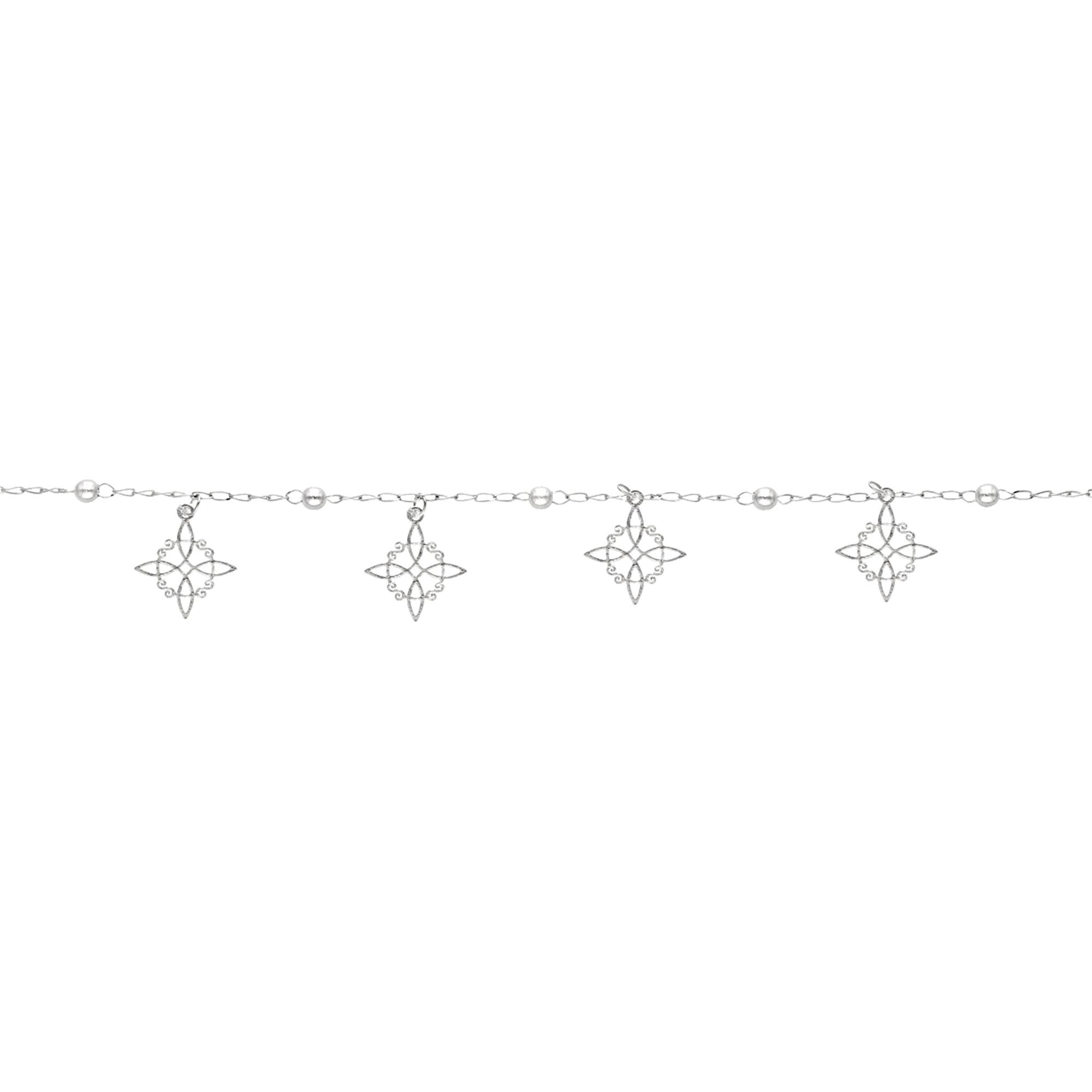 Pulsera Nudo de Bruja Ley .925